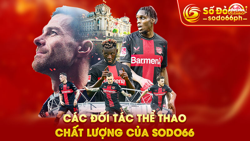 các đối tác thể thao chất lượng tại sodo66